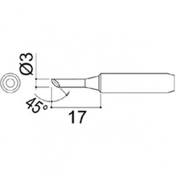 Наконечник HAKKO 900M-T-3C