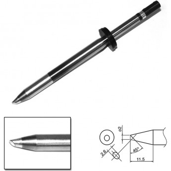 Наконечник HAKKO T33-SSBC2 для станции FX-801 Наконечник HAKKO T33-SSBC2 для станции FX-801
