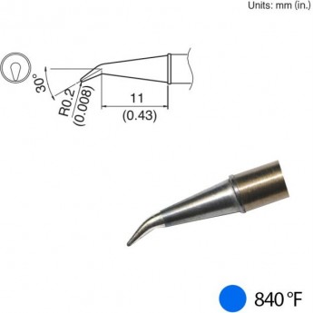 Наконечник HAKKO T31-01J02 для станций FX-100 (450℃)