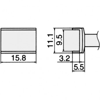 Наконечник HAKKO T12-1004 Наконечник HAKKO T12-1004