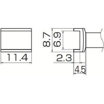 Наконечник HAKKO T12-1006 Наконечник HAKKO T12-1006