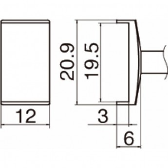 Наконечник HAKKO T12-1010 Наконечник HAKKO T12-1010