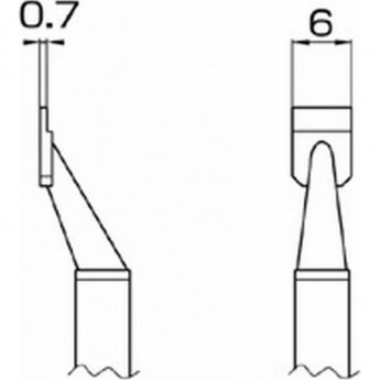 Наконечник HAKKO T8-1005