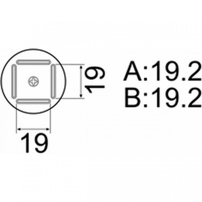 Сменная головка HAKKO для FR-803B, 17.5х17.5 мм A1127B