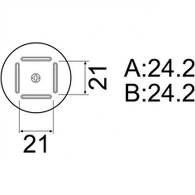 Сменная головка HAKKO для FR-803B, 24х24 A1182B