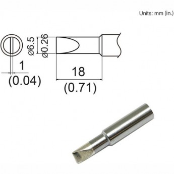 Сменный наконечник HAKKO T19-D65