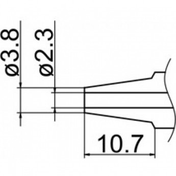 Сопло HAKKO N1-23 Сопло HAKKO N1-23
