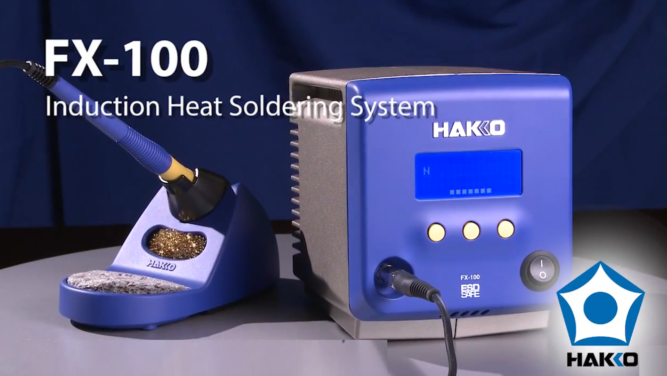 Обзор HAKKO FX-100. Цифровая паяльная станция с индукционным паяльником